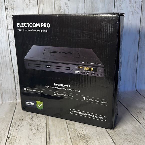 Electcom Pro DVD Player Shockproof Durable Noise Cancellation Fast Reading - Picture 2 of 9